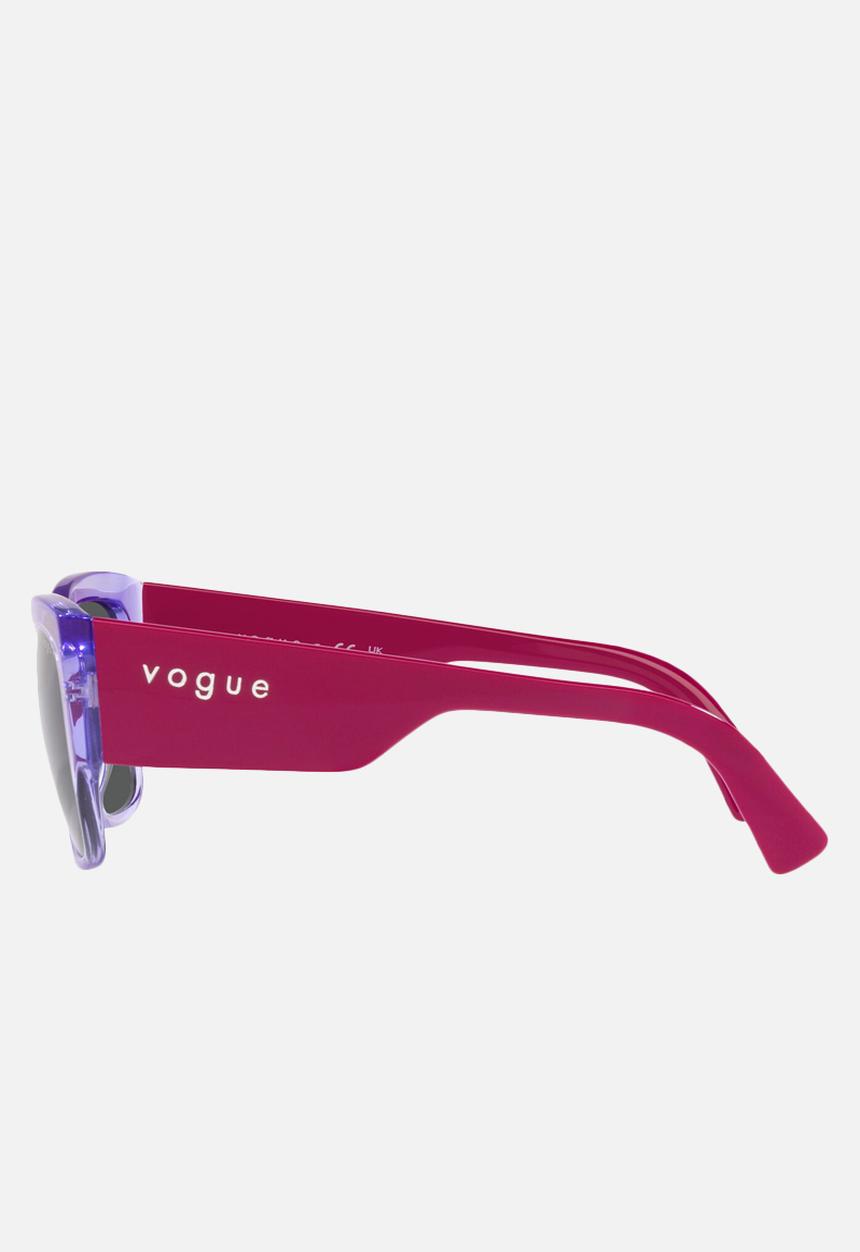 Vogue Eyewear - Vogue forerunner 0vo5462s 54 sunglasses- transparent lilac