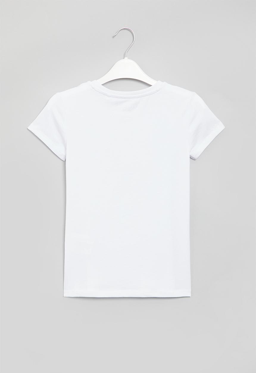 GUESS - Guess floral tee - white