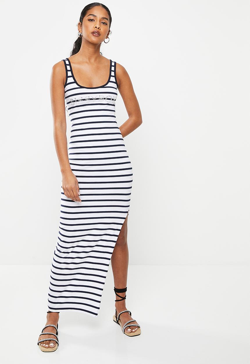 SISSY BOY - Novella: maxi sleeveless dress - stripe