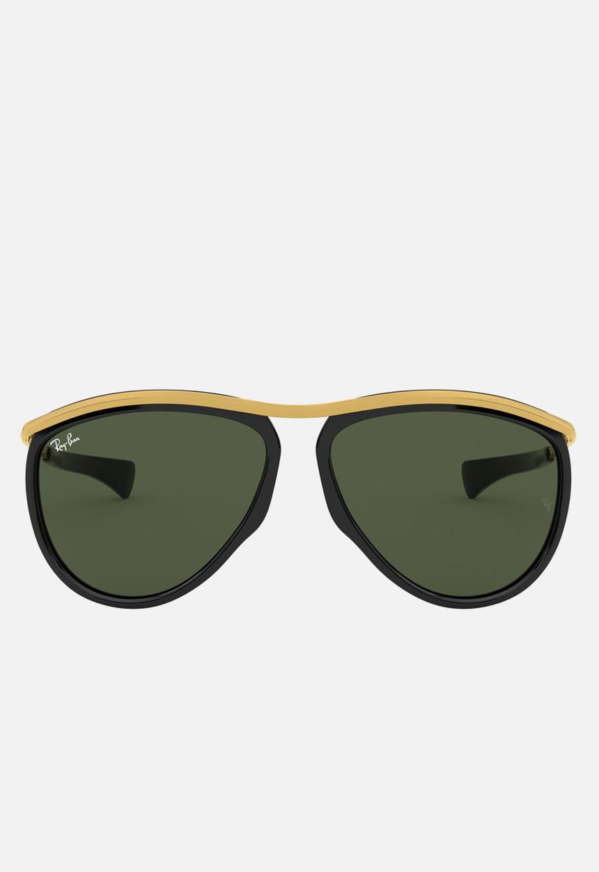 Ray-Ban - Olympian aviators - green