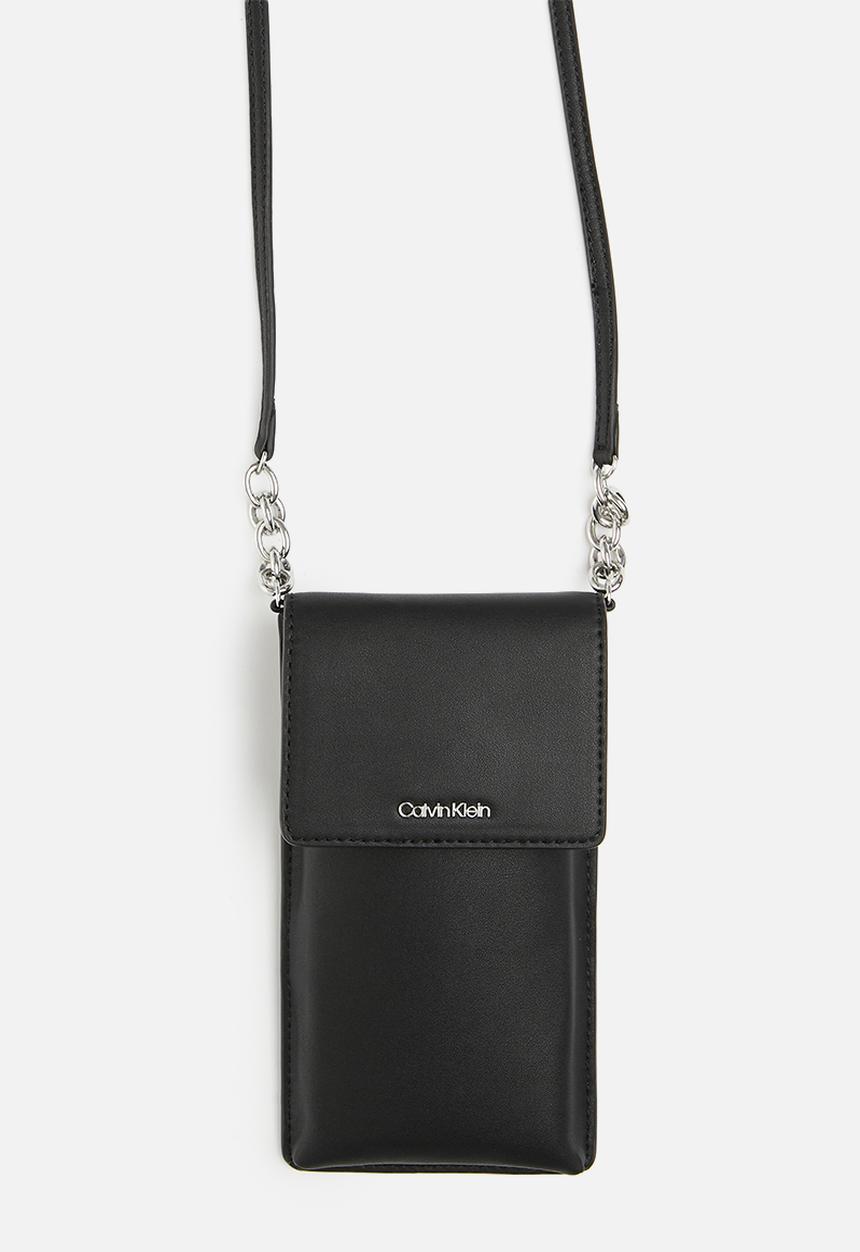 Calvin Klein - Ck must phone pouch xbody - ck black