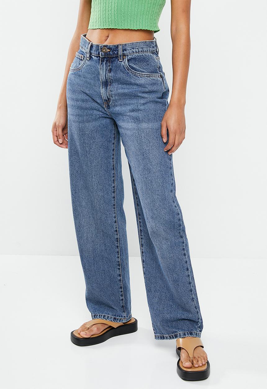 Cotton On - Loose straight jean - artic blue