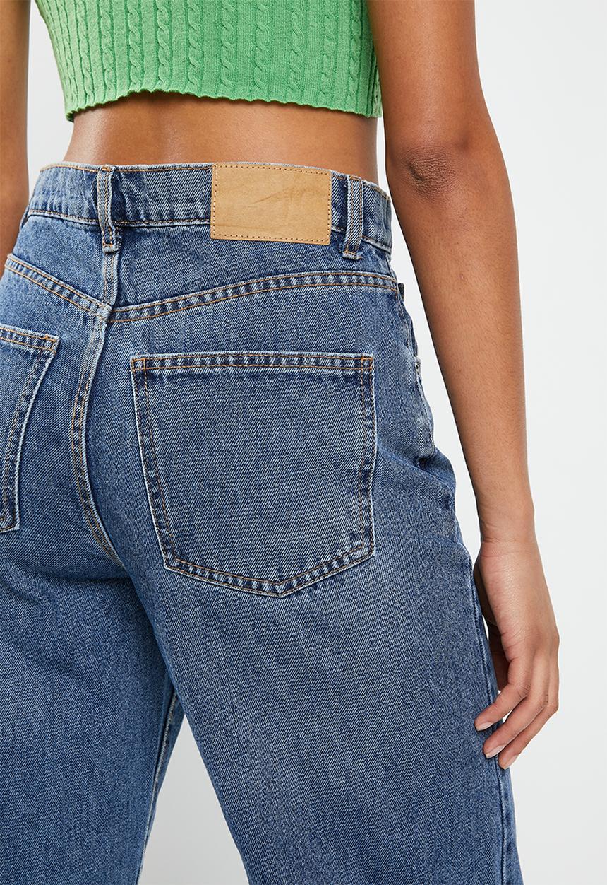 Cotton On - Loose straight jean - artic blue
