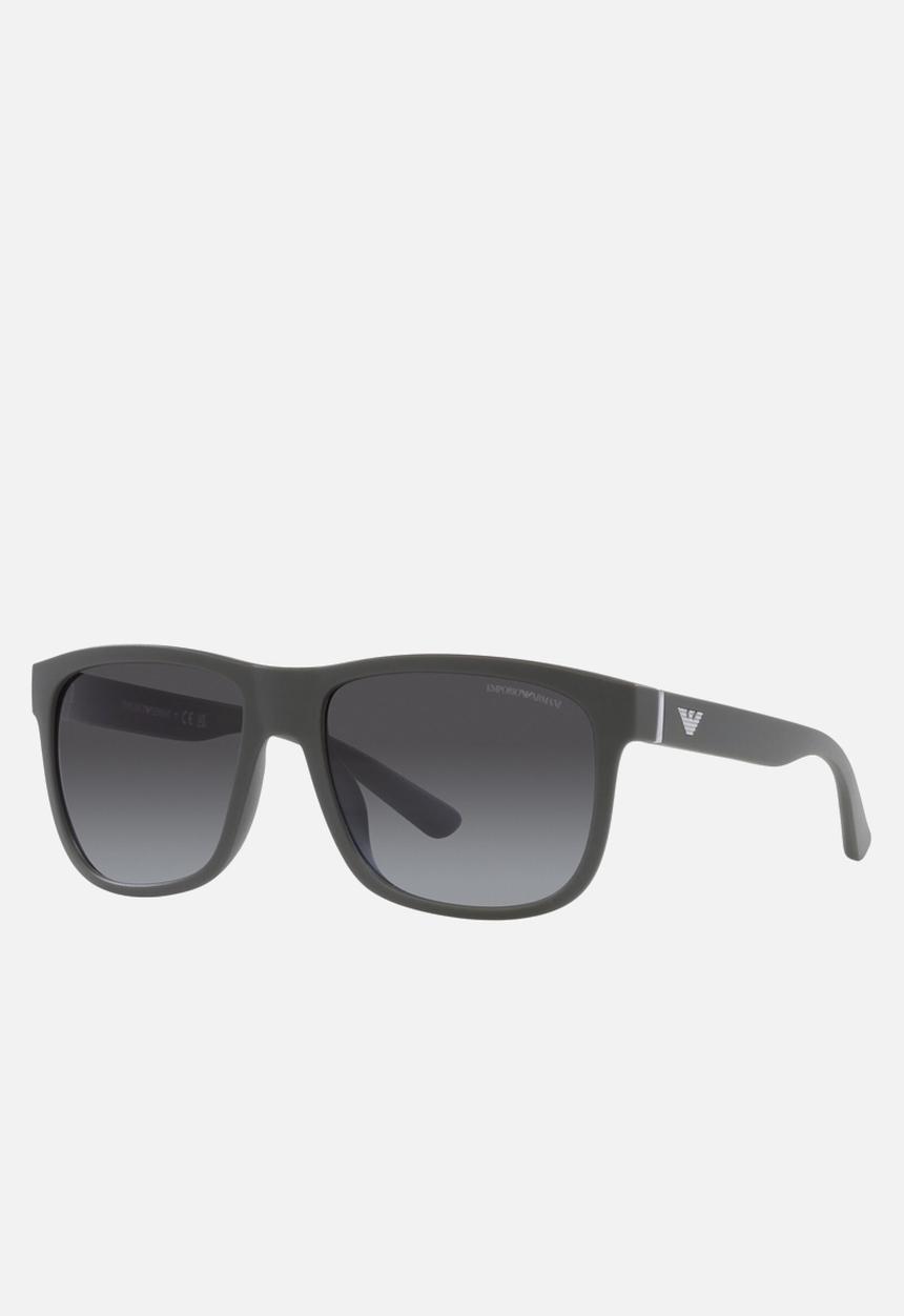 Emporio Armani - Emporio armani 0ea4171u 57 modern sunglasses - shiny black