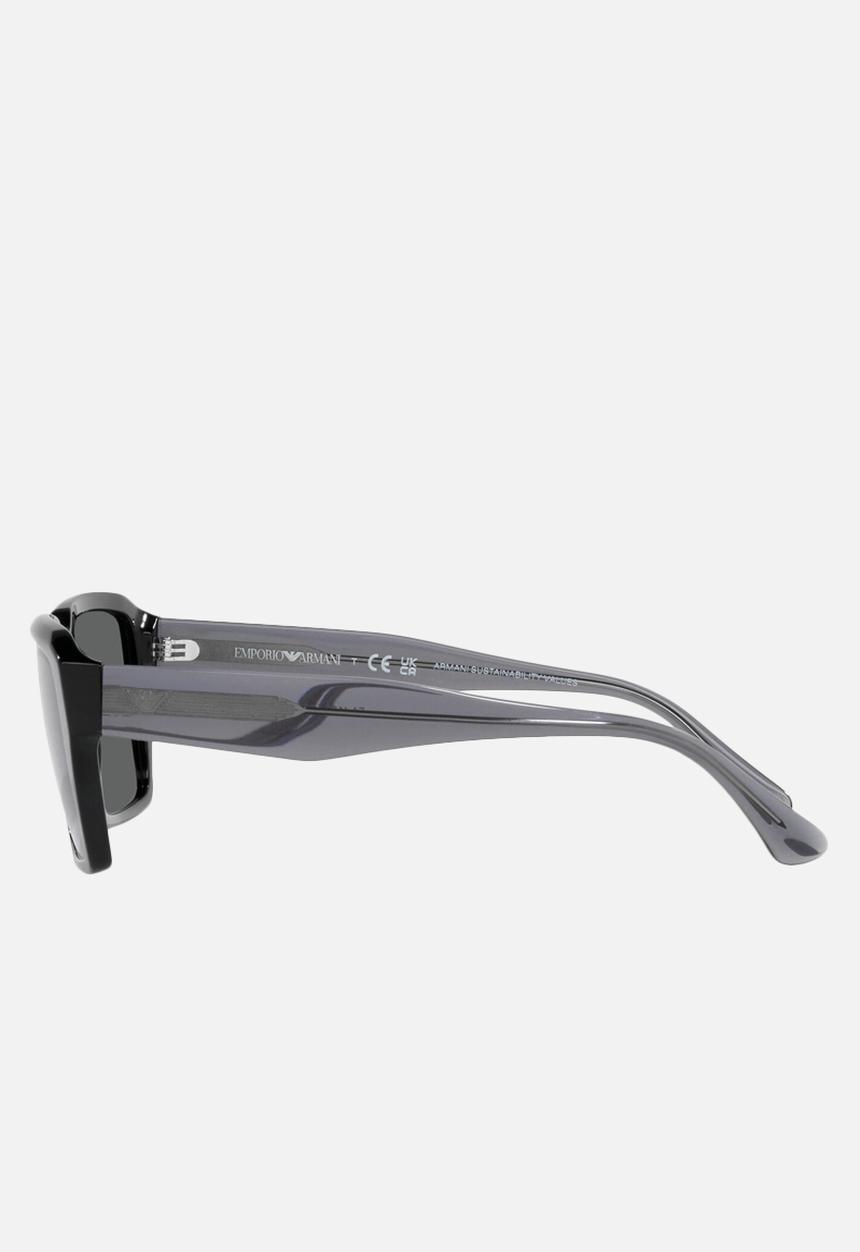 Emporio Armani - Emporio Armani 0ea4182u 57 modern sunglasses - matte grey