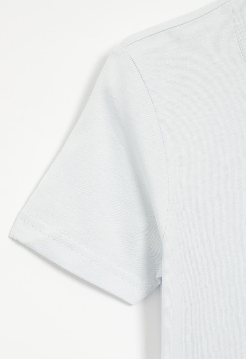 POLO - Boys classic ss tee - grey