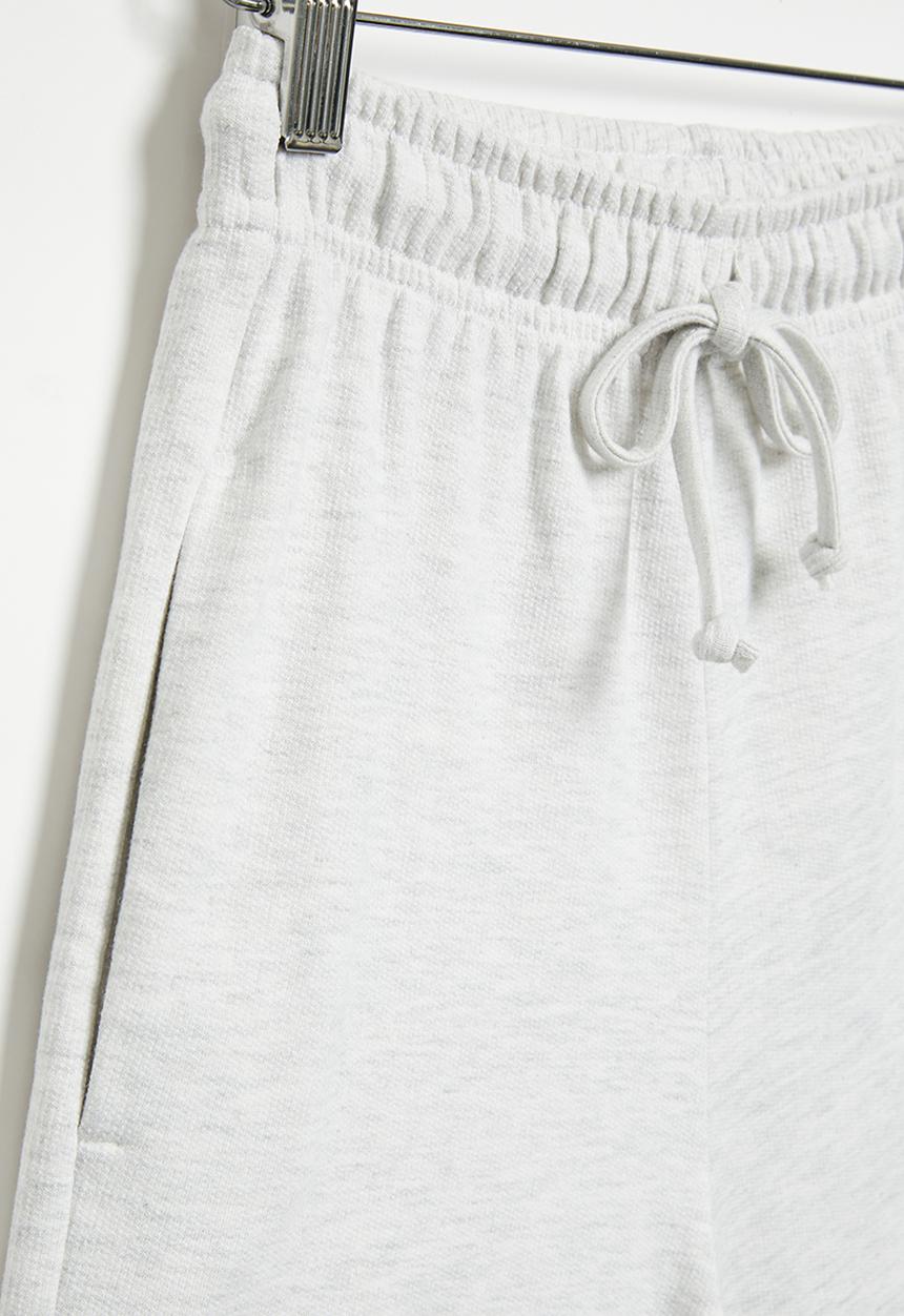 Superbalist - Printed sweat short - ice melange