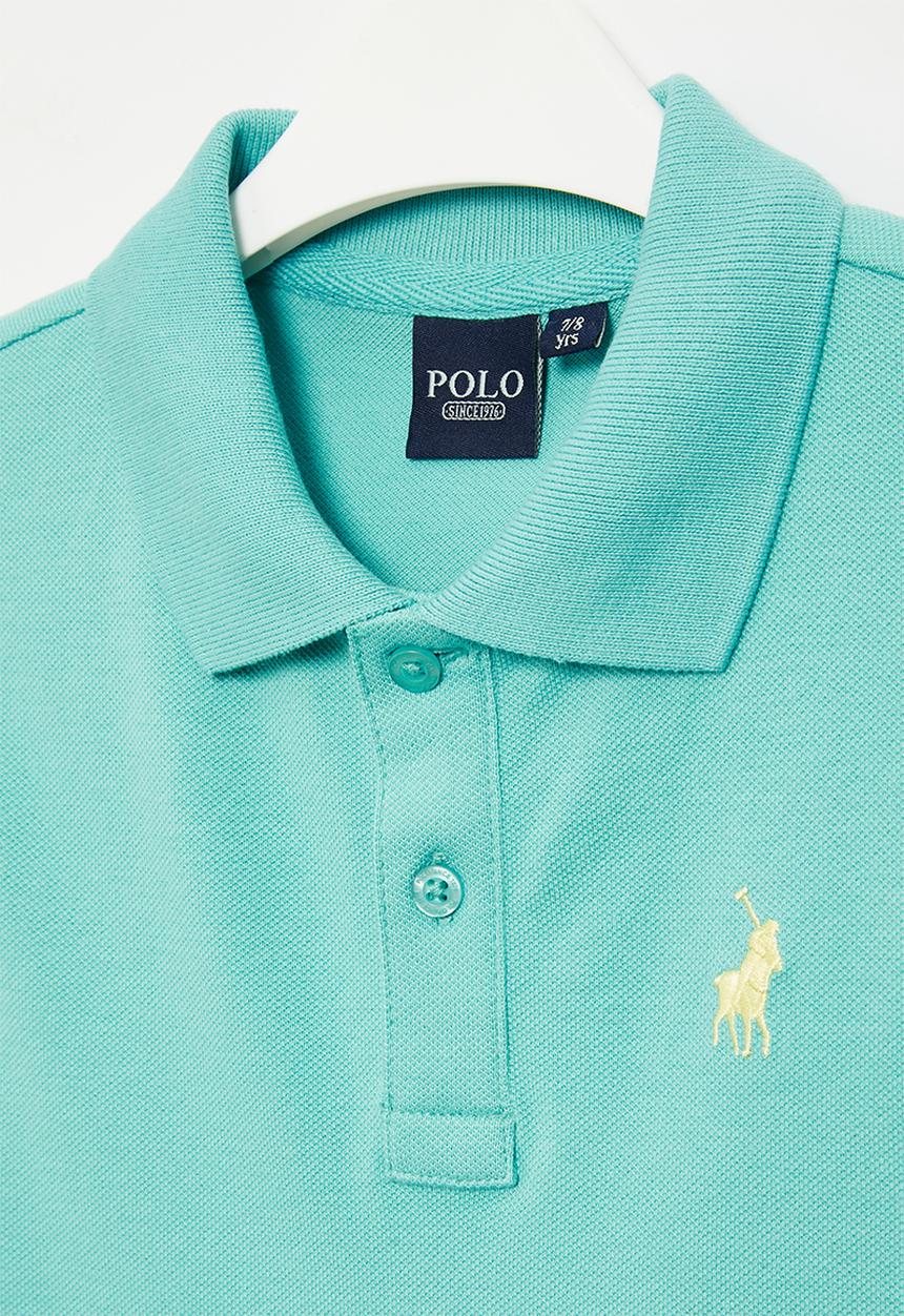 POLO - Boys classic ss golfer - blue
