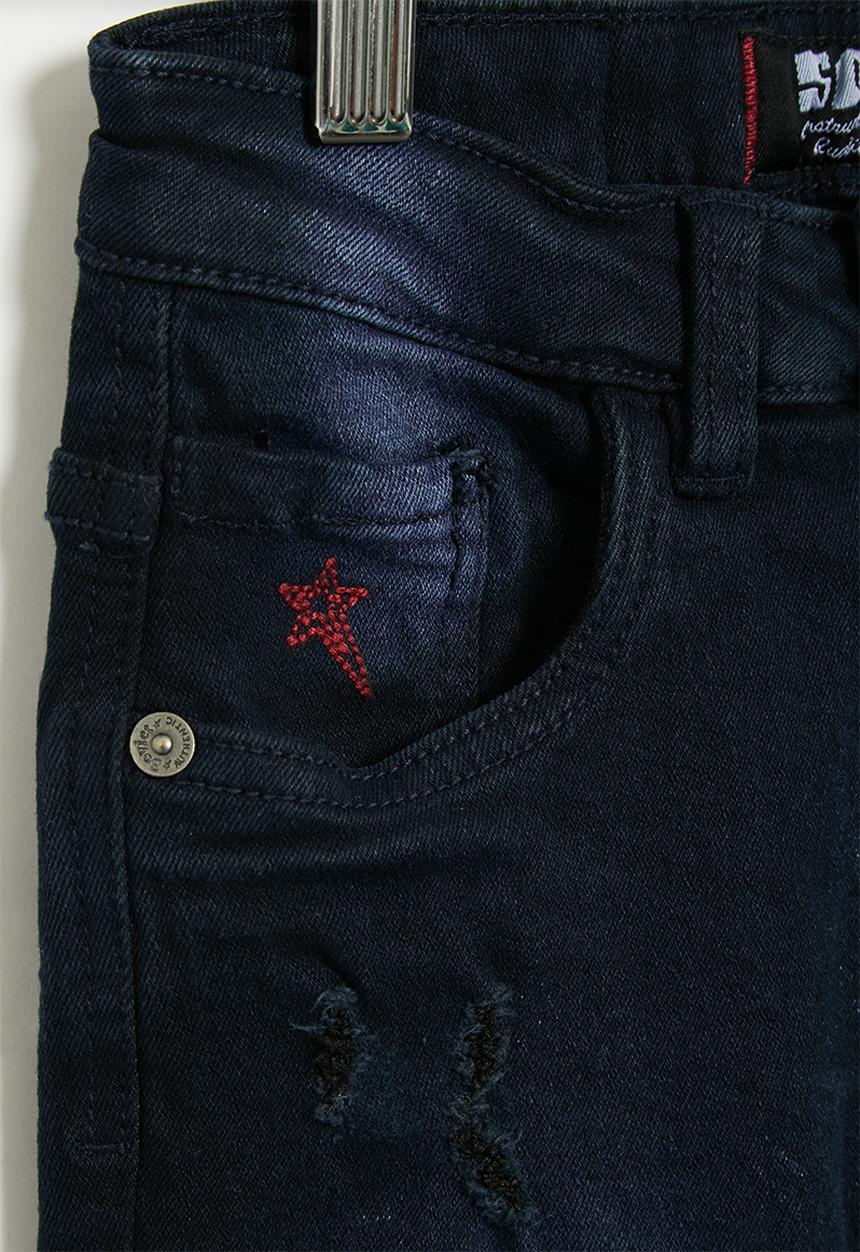 SOVIET - B chosen boys denim short - blue black