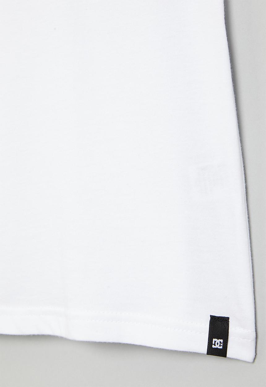 DC - Star drip drop short sleeve boy - white
