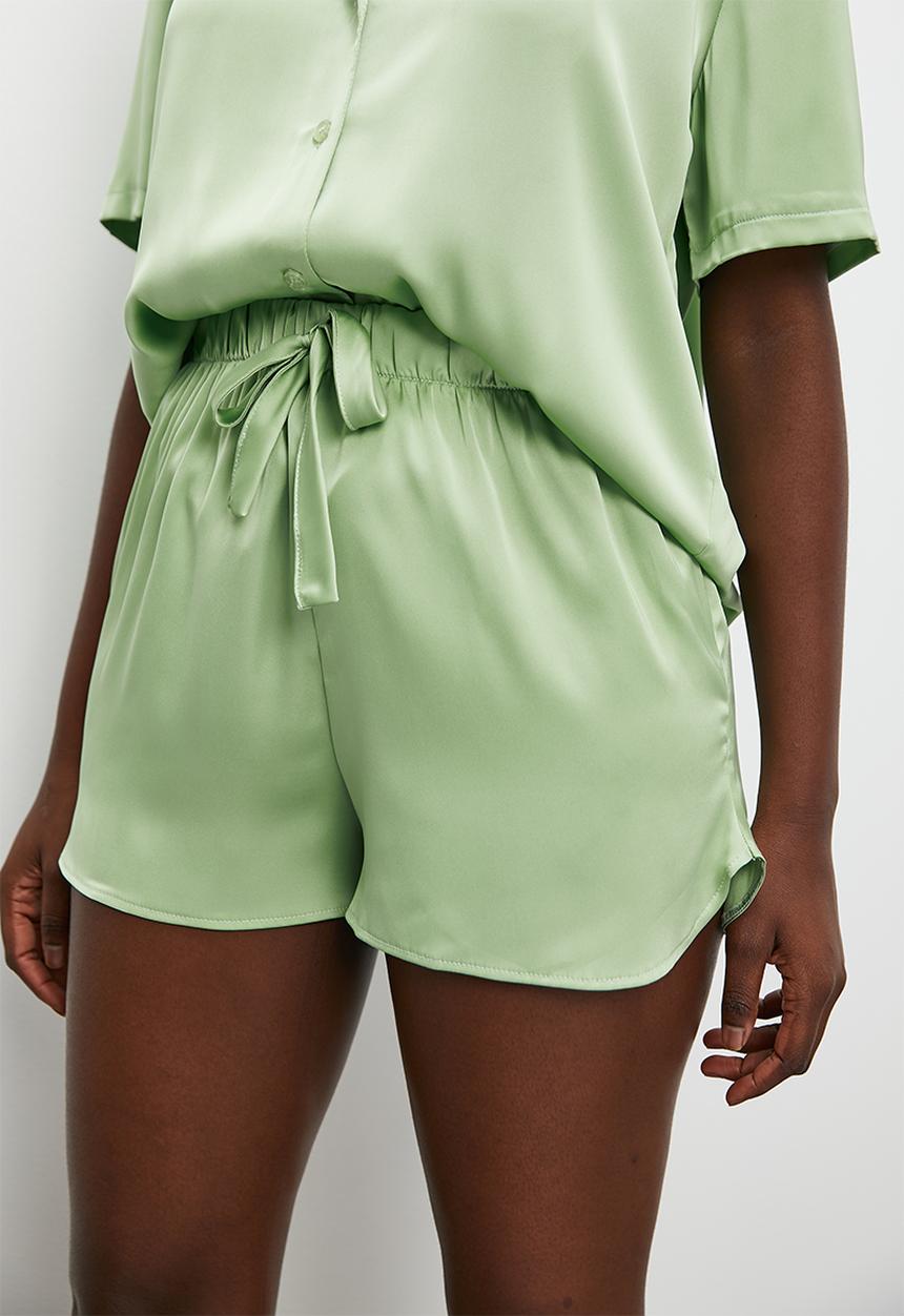 Superbalist - Sleep shirt & shorts set - sage