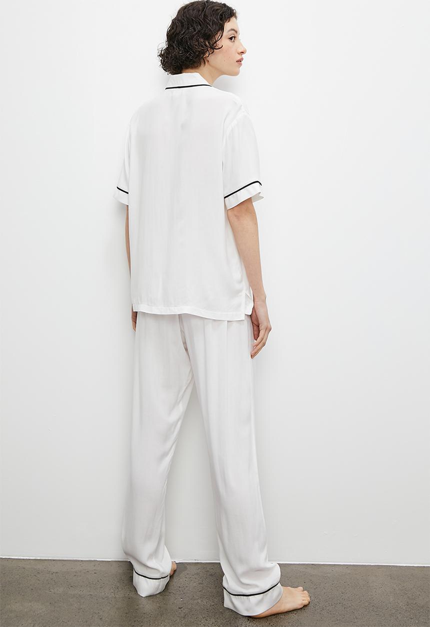 Superbalist - Sleep short sleeve & pants set - ecru