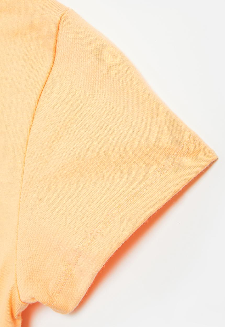 Superbalist - Crop top with elasticated hem - orange