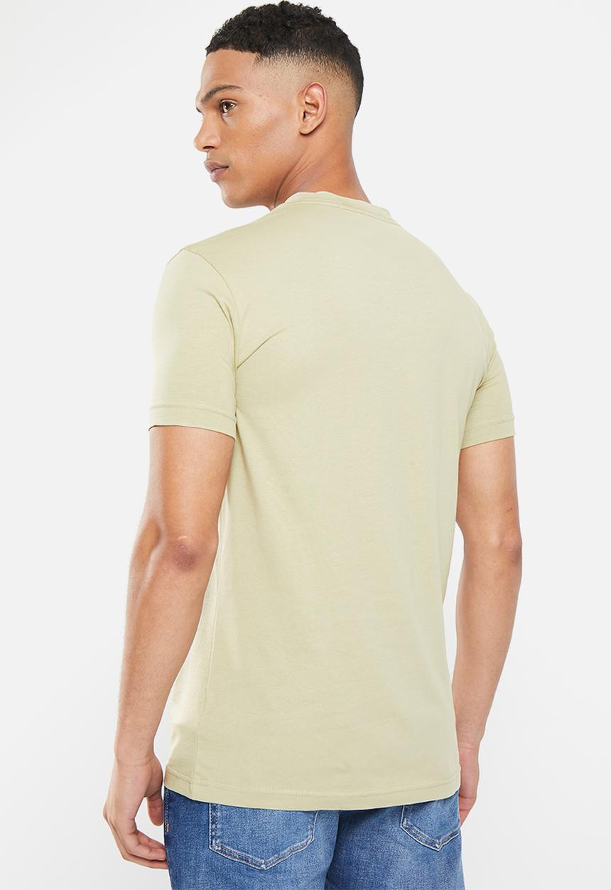Calvin Klein - Monogram logo tee - wheat fields