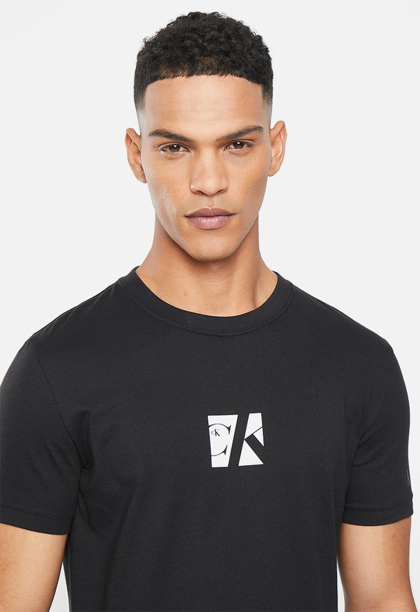Calvin Klein - Small center box tee - ck black