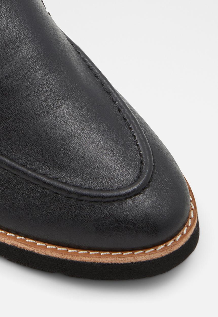 ALDO - Rheildanflex leather loafer - black