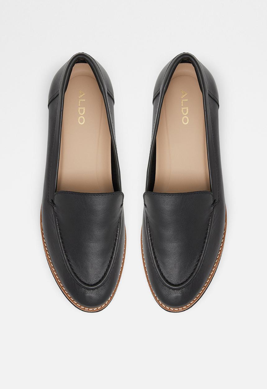 ALDO - Rheildanflex leather loafer - black