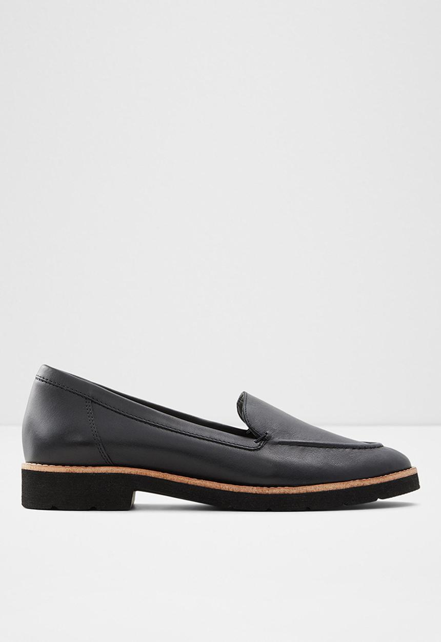 ALDO - Rheildanflex leather loafer - black