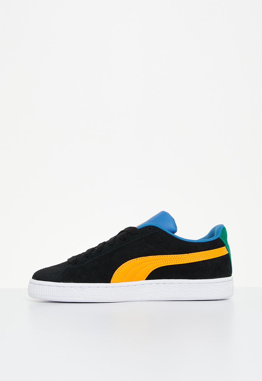 PUMA - Suede garfield jr - dark cheddar/celandine