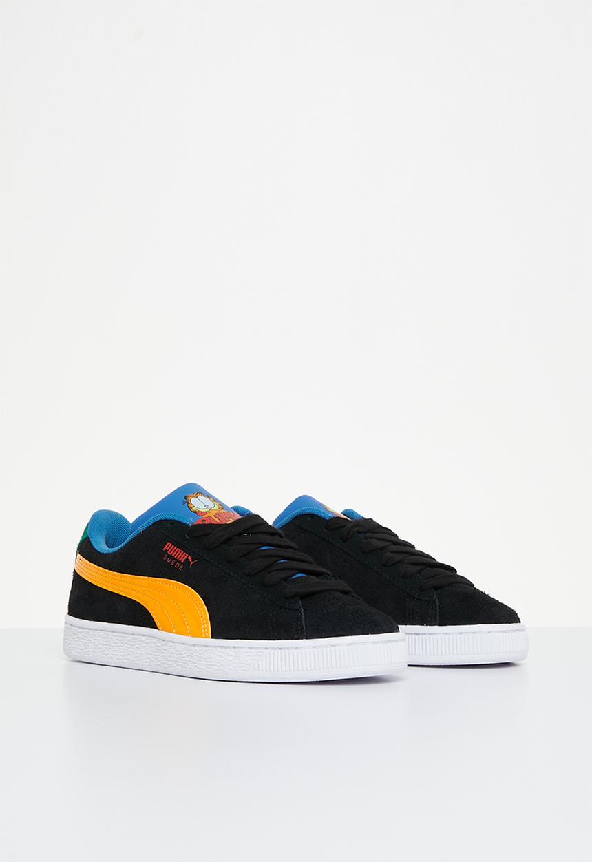 PUMA - Suede garfield jr - dark cheddar/celandine