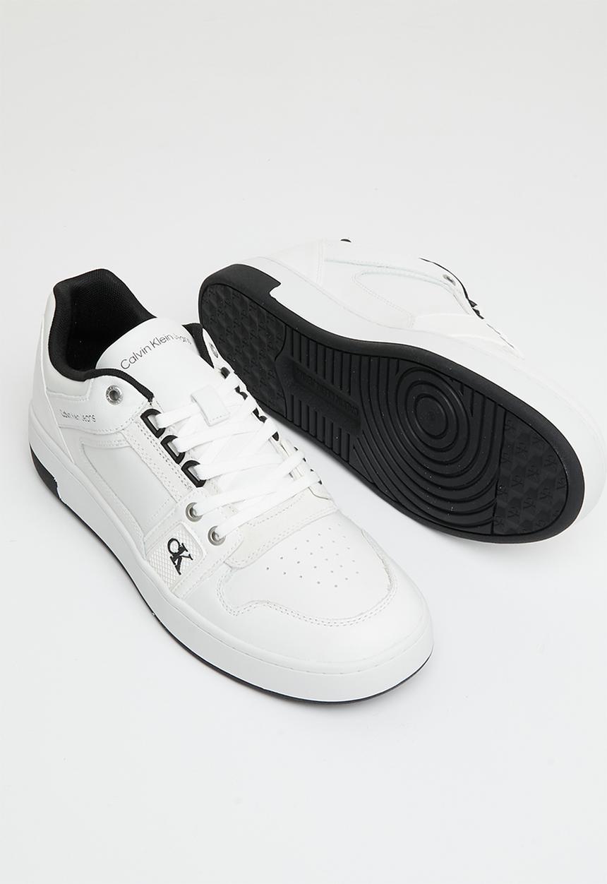 Calvin Klein - Cupsole laceup basket low lth - bright white