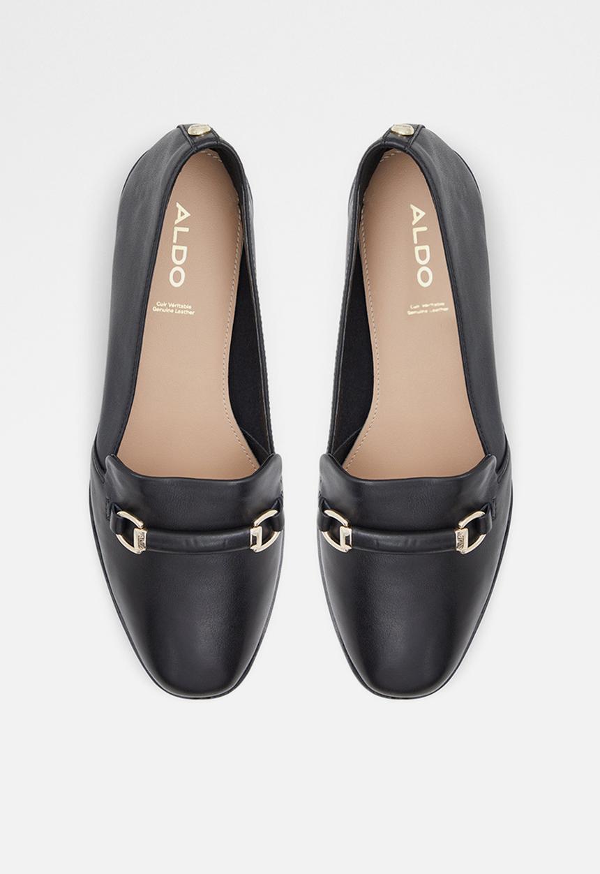 ALDO - Applegum leather loafer - black