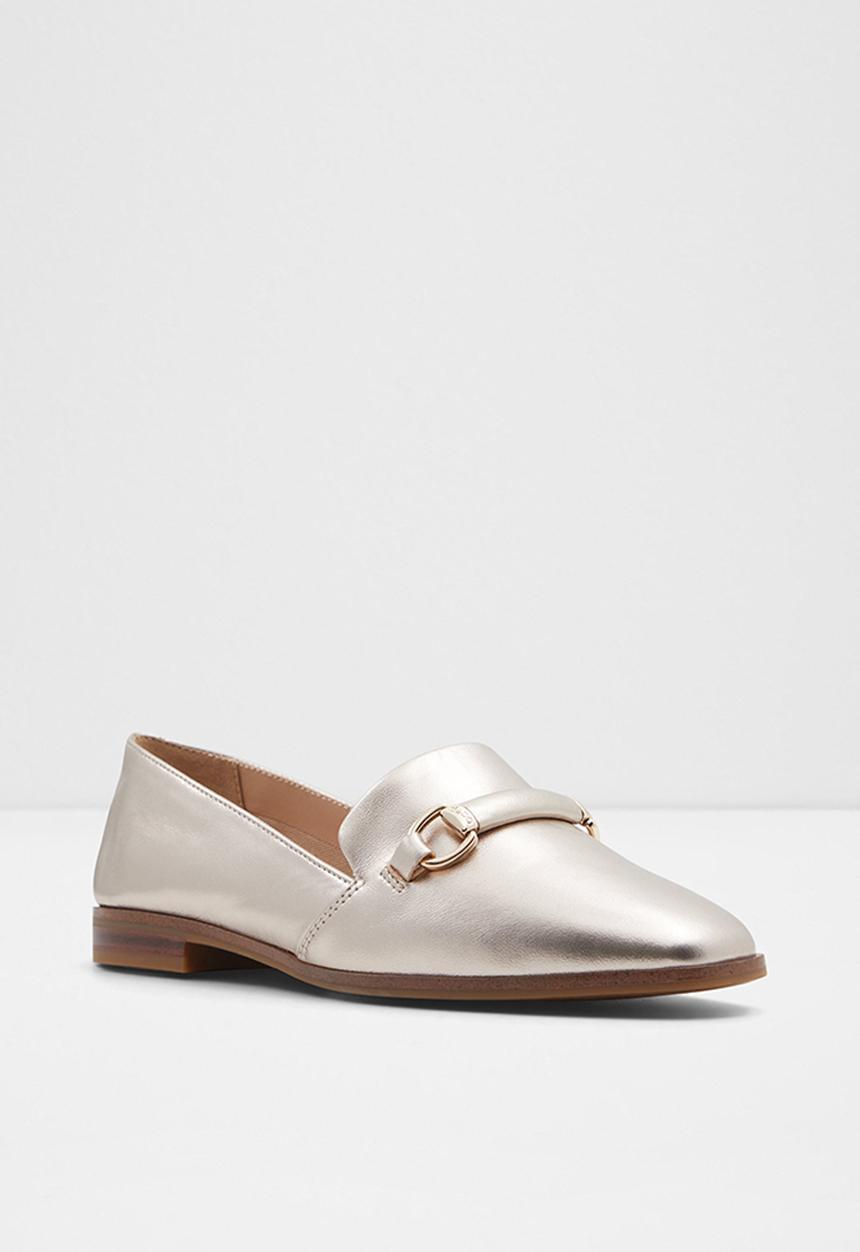 ALDO - Applegum leather loafer - silver