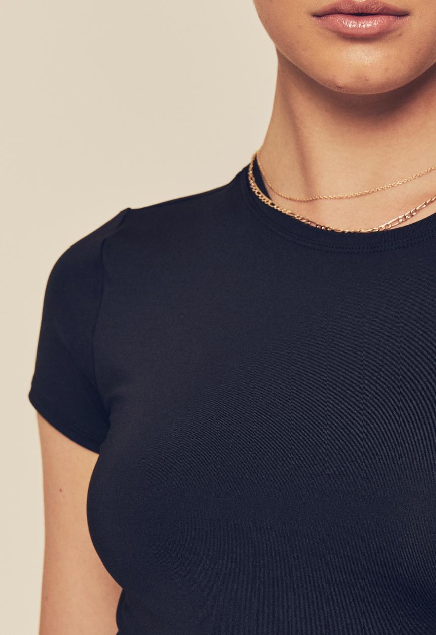 Cotton On - Shay short sleeve top - black