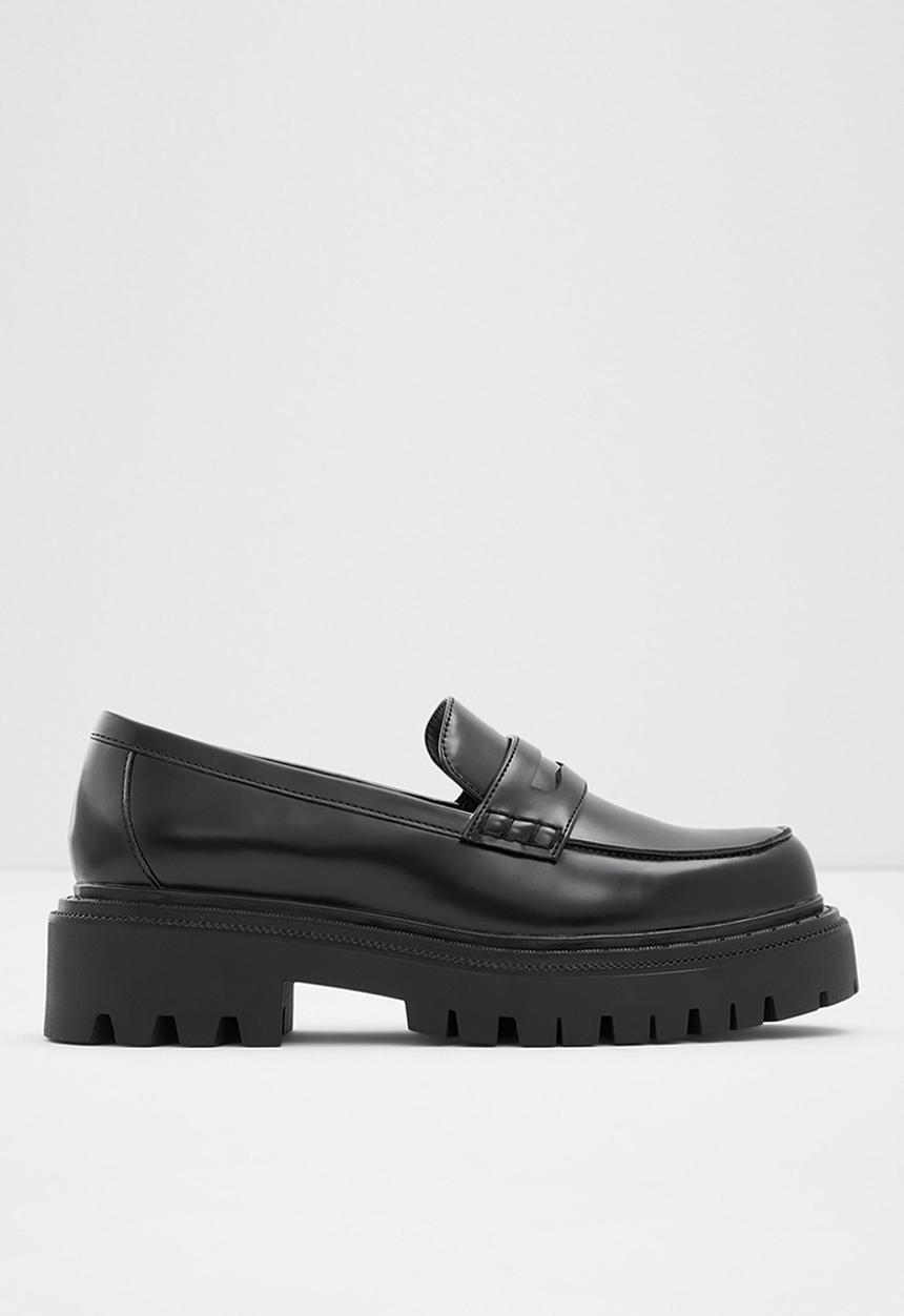 ALDO - Bigstrut leather loafer - other black