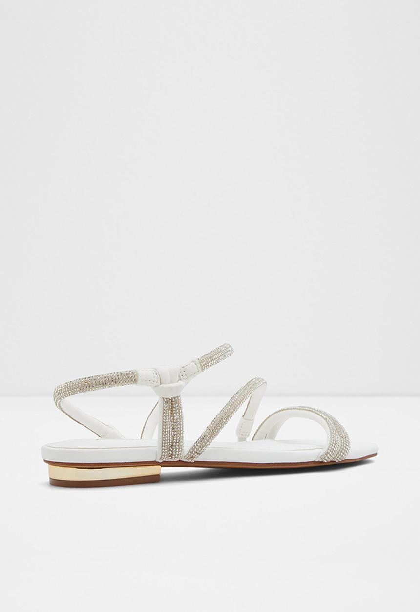 ALDO - Coralee sandal - white & clear