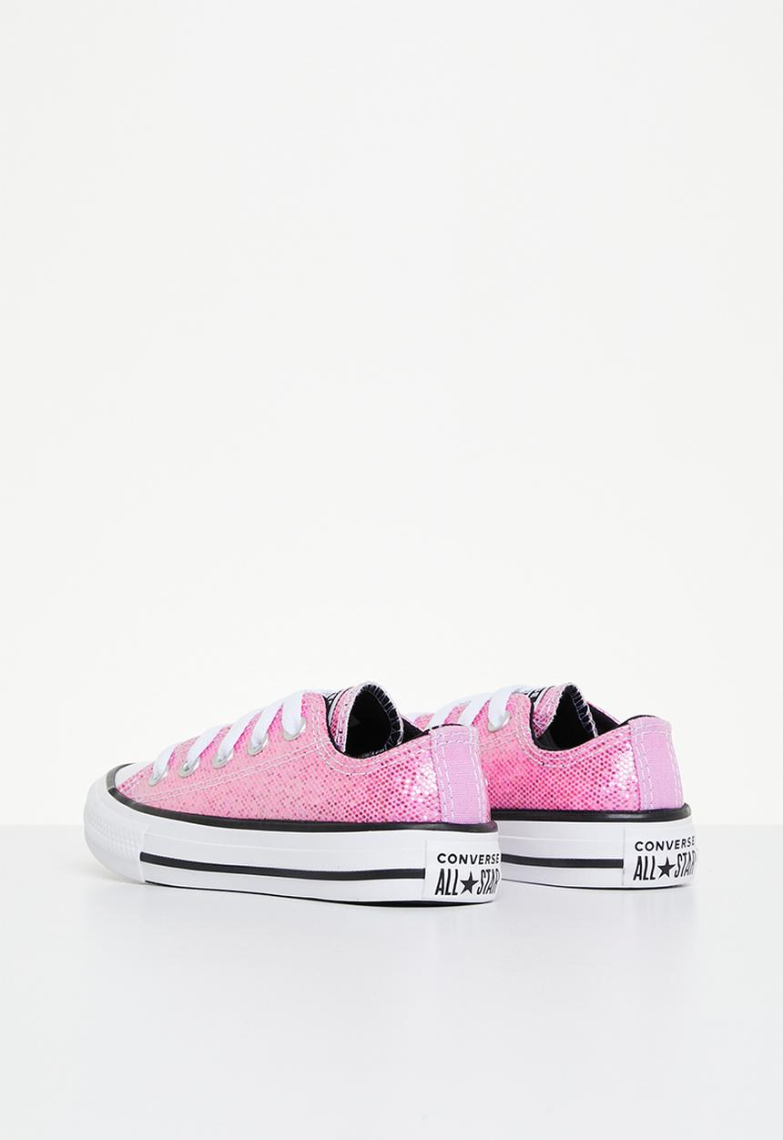 Converse - Chuck taylor all star glitter ox - pink/beyond pink/black