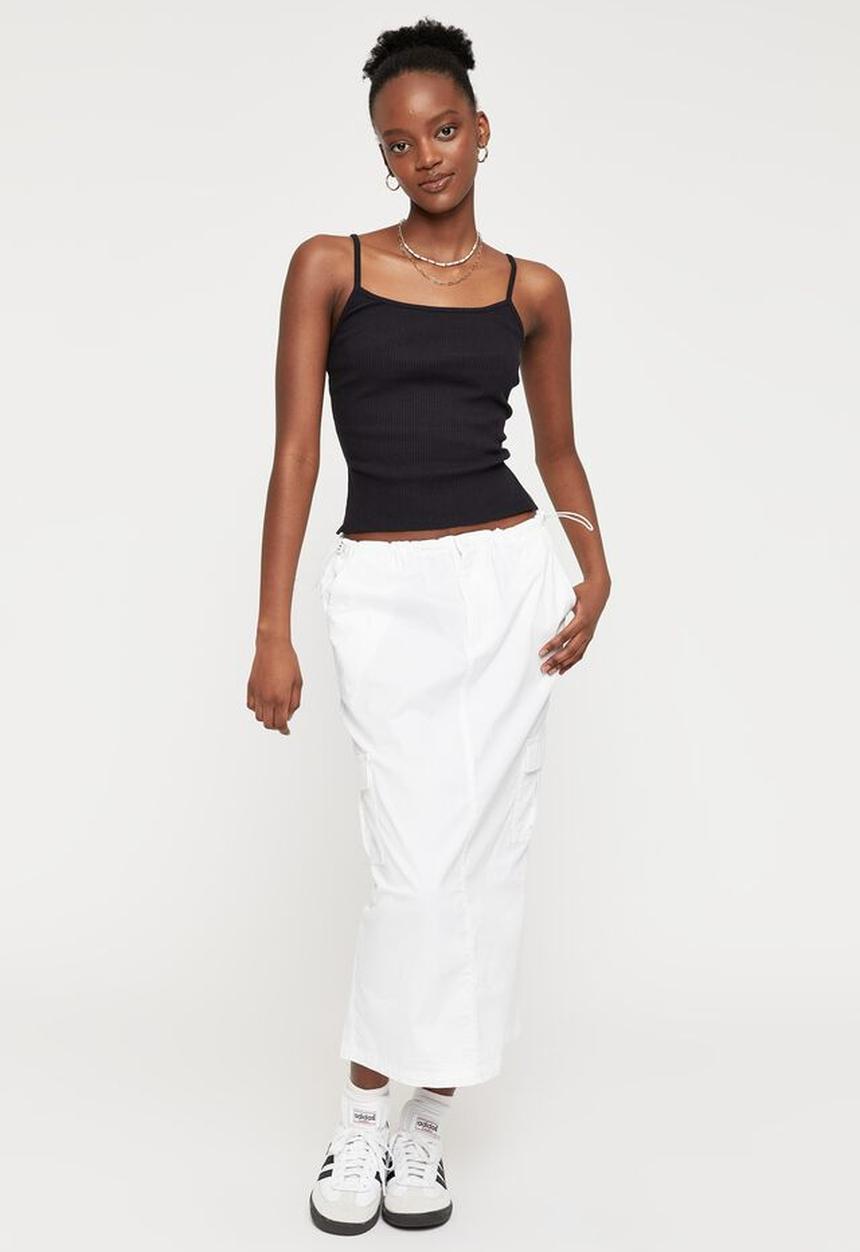 Cotton On - Aria napkin top - black