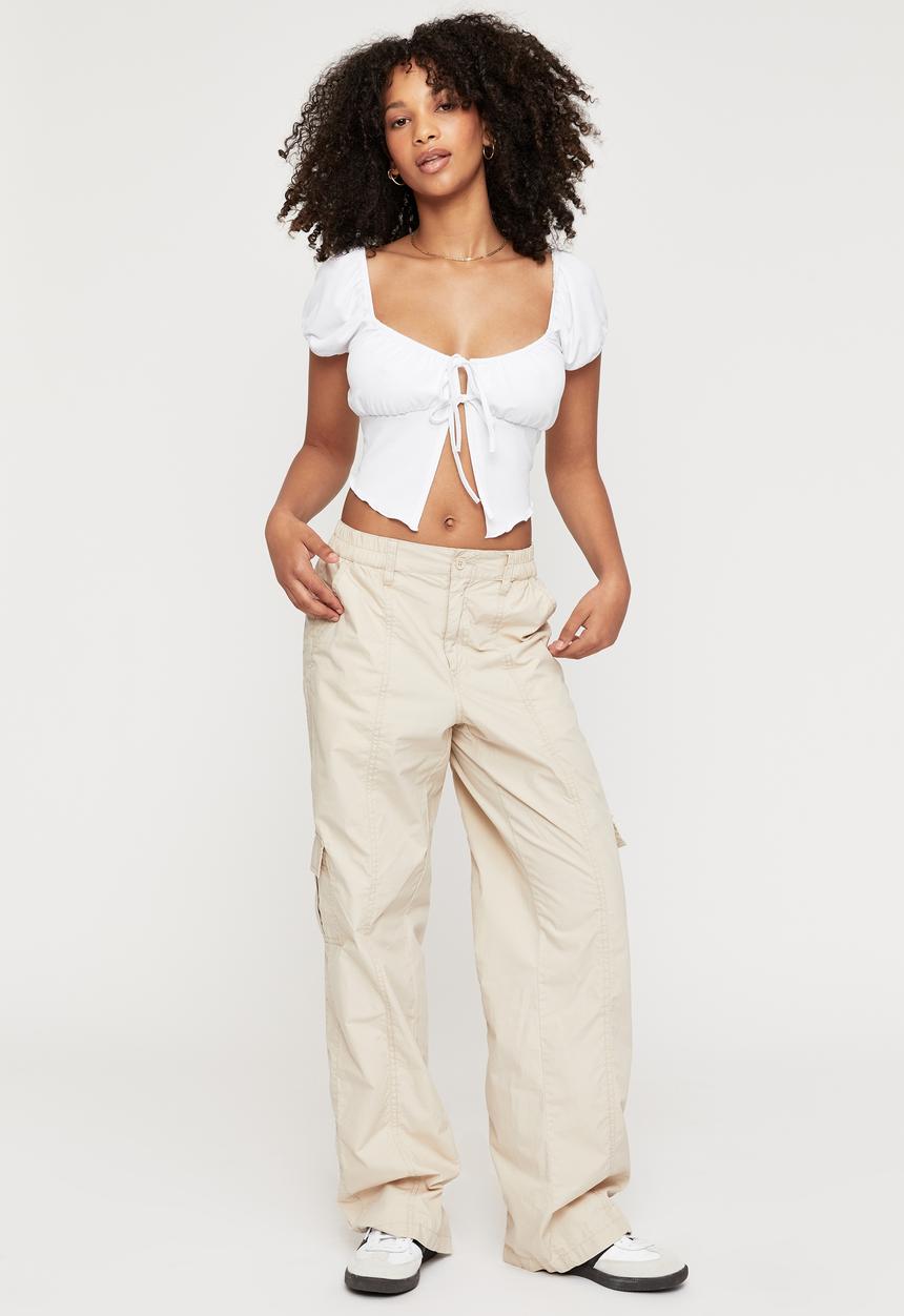 Cotton On - Parker short sleeve top - white