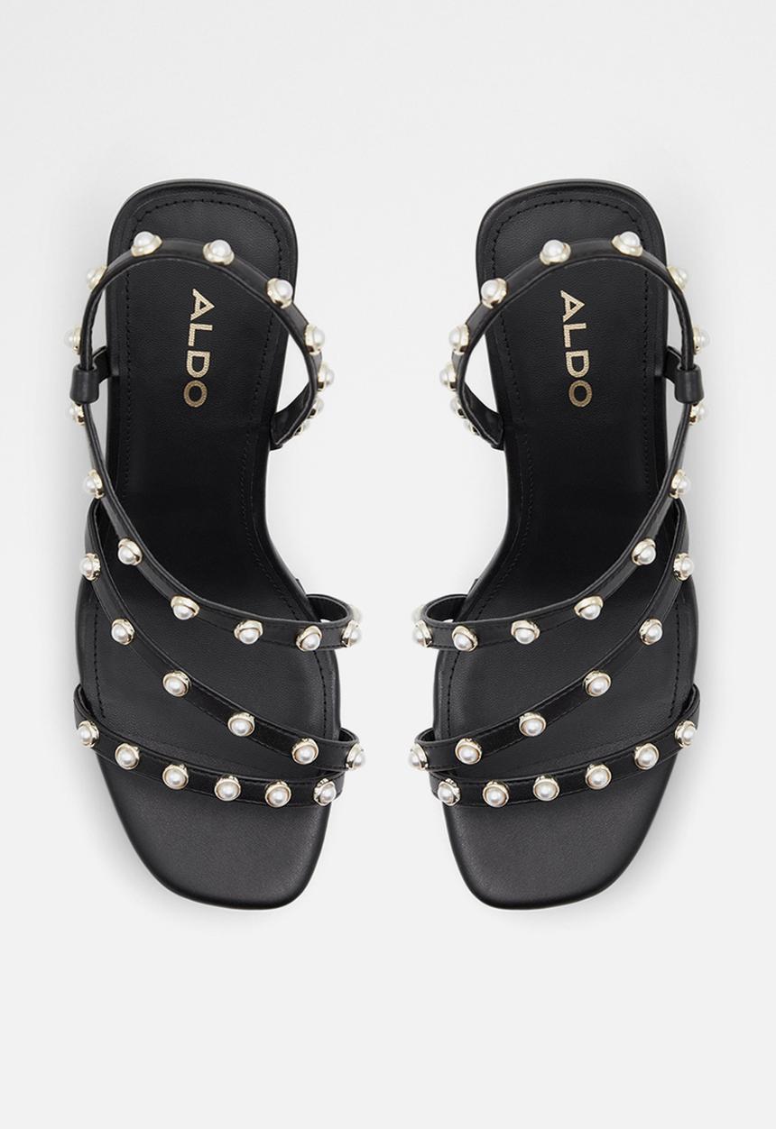ALDO - Grandede wedge heel - black