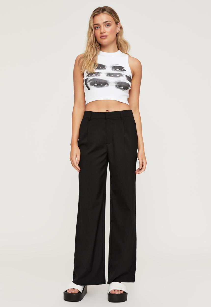 Cotton On - Natalia tailored pant - black