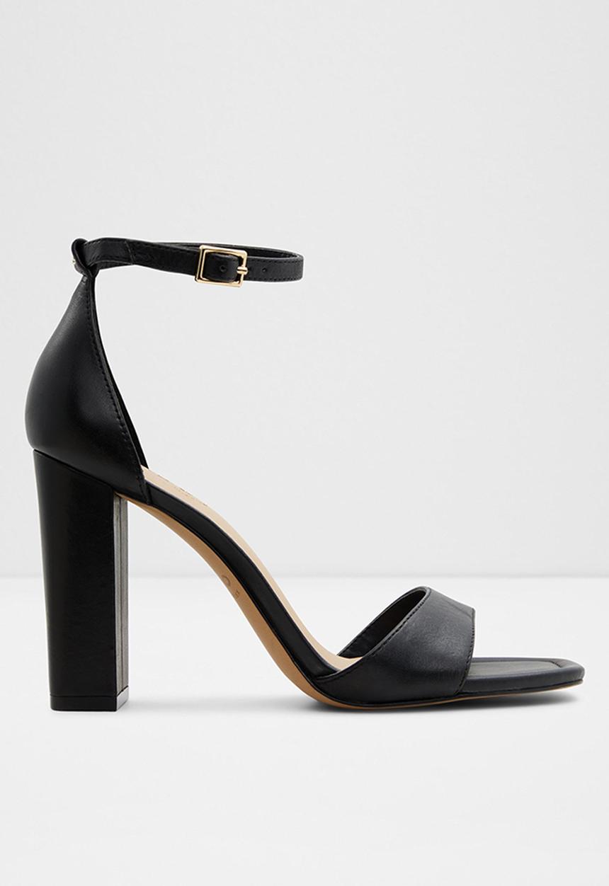 ALDO - Enaegyn leather block heel - black