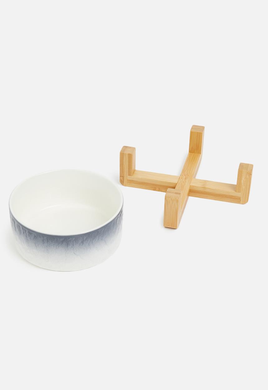 Sixth Floor - Gradient pet bowl- blue
