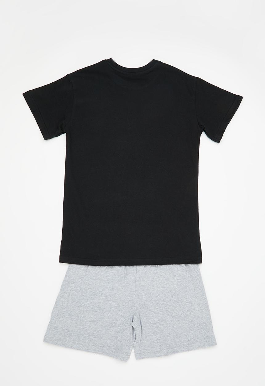 Superbalist -  Summer pj set - black & grey