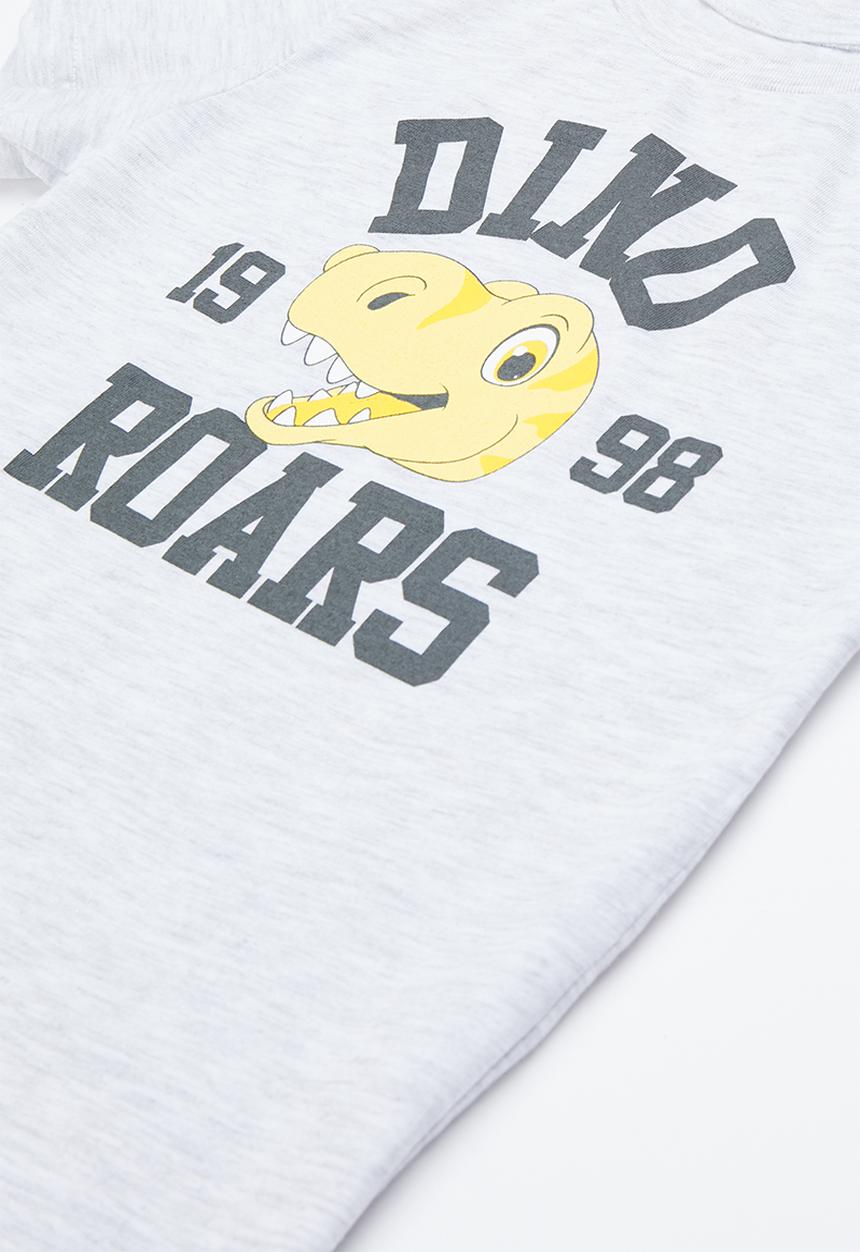 Superbalist - Boys summer pj set - grey & yellow