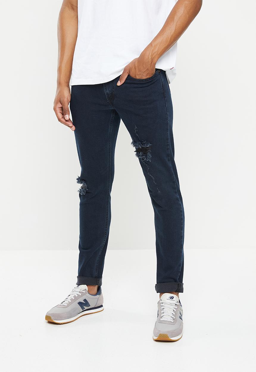 Levi’s® - Skinny taper z1474 - dark black destructe