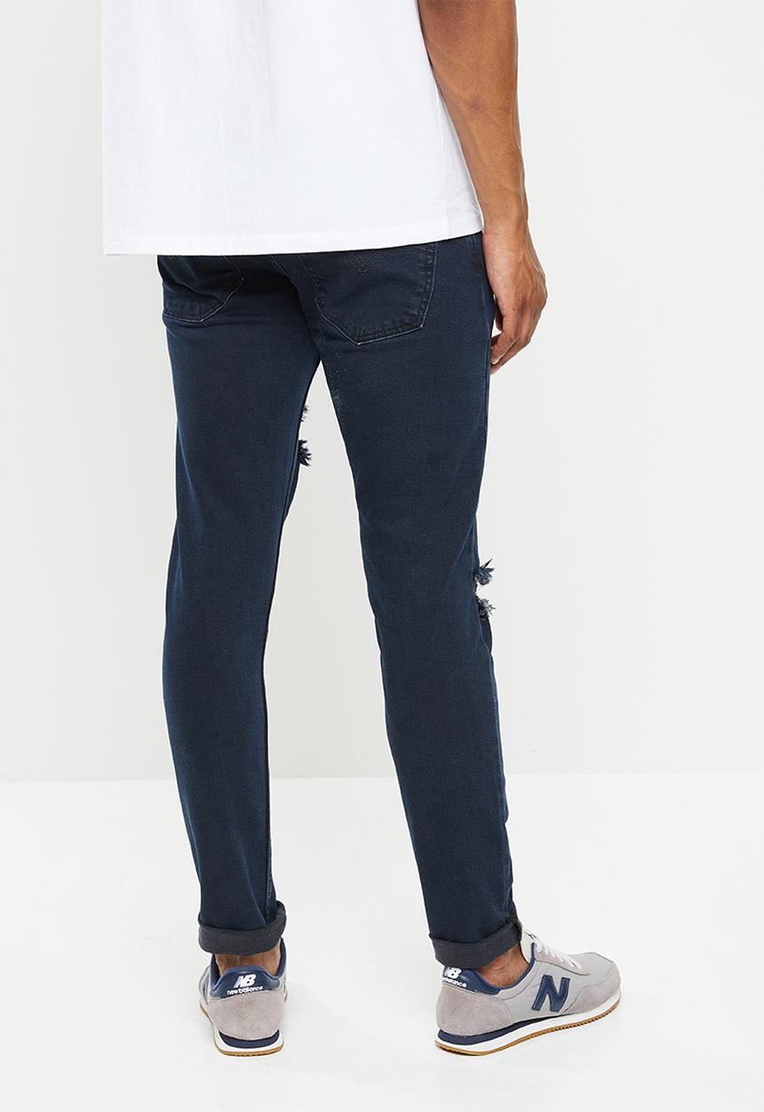 Levi’s® - Skinny taper z1474 - dark black destructe
