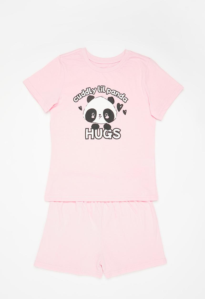 Superbalist - Printed pj set - pink