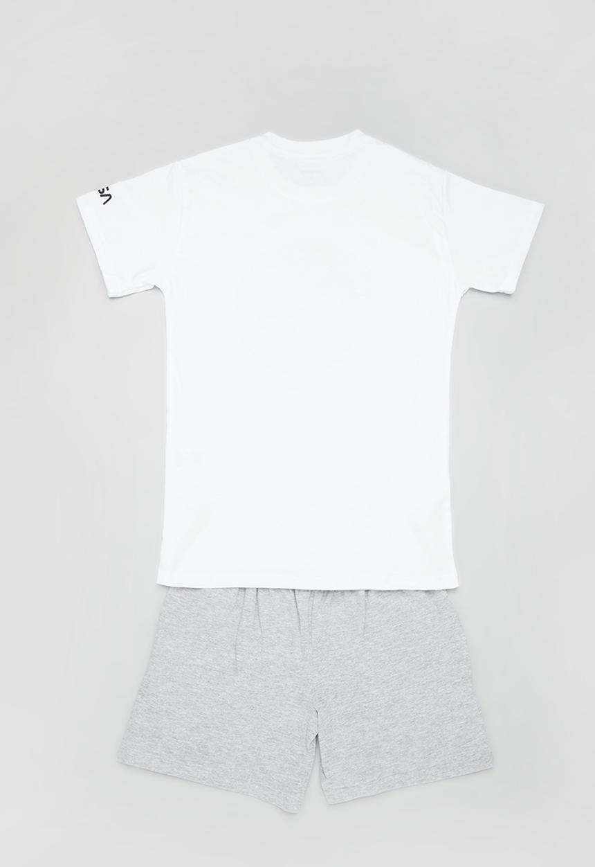Superbalist - NASA summer pj set - white & grey