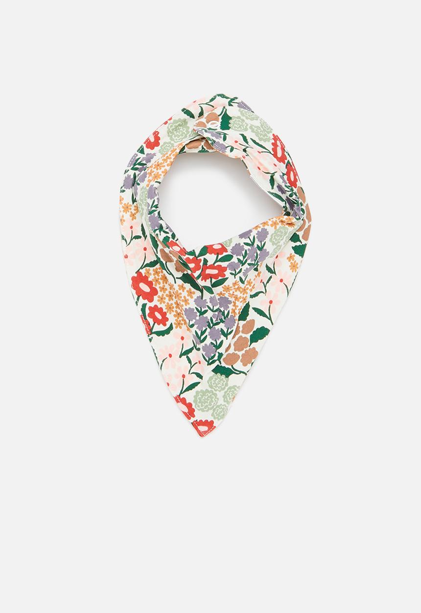 Cotton On - The bandana bib - dark vanilla & clara floral