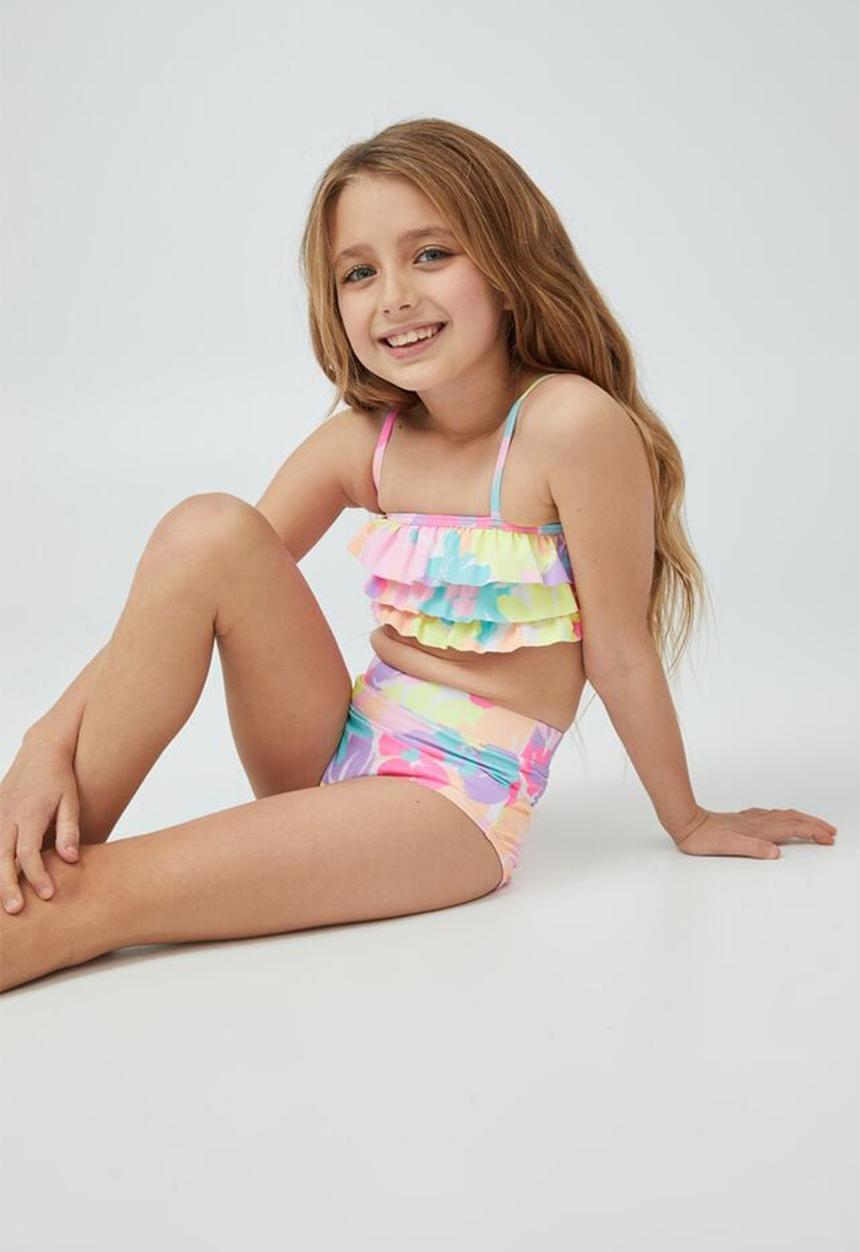 Cotton On - Valerie frill bikini - bright floral