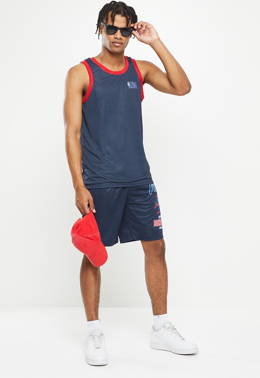NBA - Nba fashion mesh rockstar vest - navy