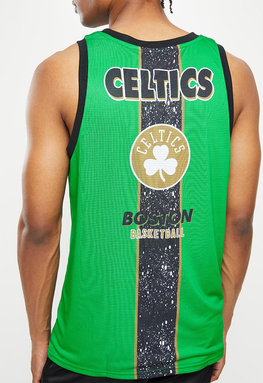 NBA - Boston celtics fashion mesh rockstar vest - green