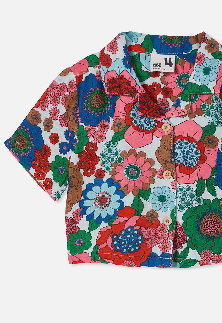 Cotton On - Gia resort shirt - vanilla/lenny floral