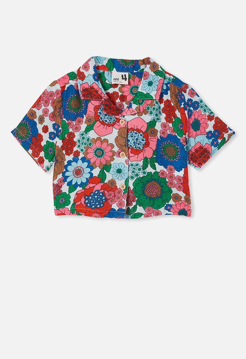 Cotton On - Gia resort shirt - vanilla/lenny floral