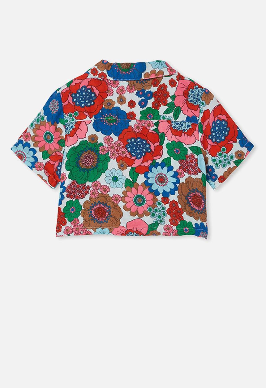 Cotton On - Gia resort shirt - vanilla/lenny floral